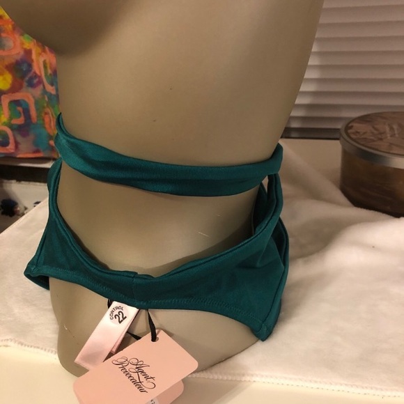 Agent Provocateur Lexxi emerald green bikini bottom only - Picture 4 of 9